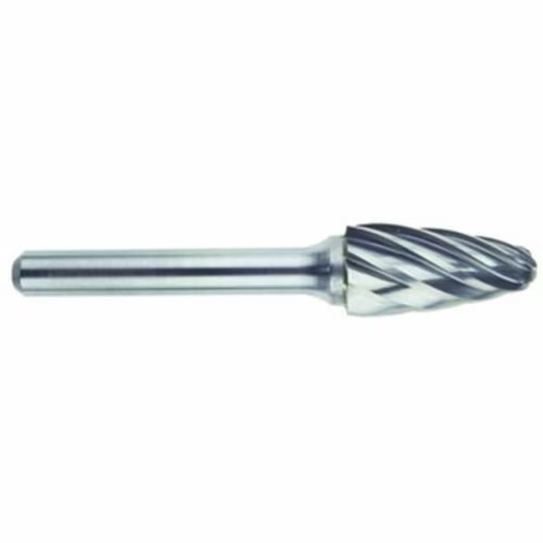 Carbide Burr, General Purpose Premium, Series 5970, Radius, 12 Head Dia, 1 Length of Cut, Tree R, Morse, Mfr#: 59747